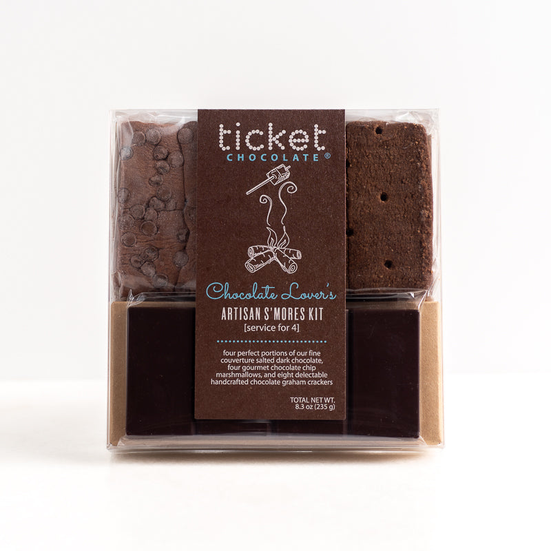 Artisan Chocolate | Gourmet Chocolate | Boutique Chocolate | Belgian Chocolate | Wholesale Chocolate | Smores Kit | Chocolate Lover's | Ticket Chocolate | Camping | Gift