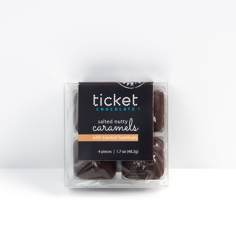 Artisan Chocolate | Gourmet Chocolate | Boutique Chocolate | Belgian Chocolate | Wholesale Chocolate | Chocolate-Covered Caramels | Salted Nutty | Ticket Chocolate | Gift