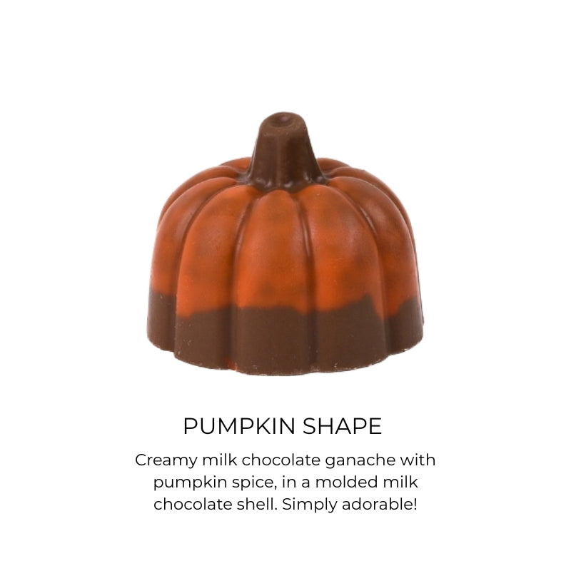 Holiday Shape Gourmet Truffles: Fall