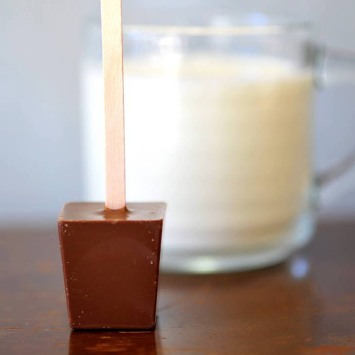 Hot Chocolate on a Stick: Belgian Milk