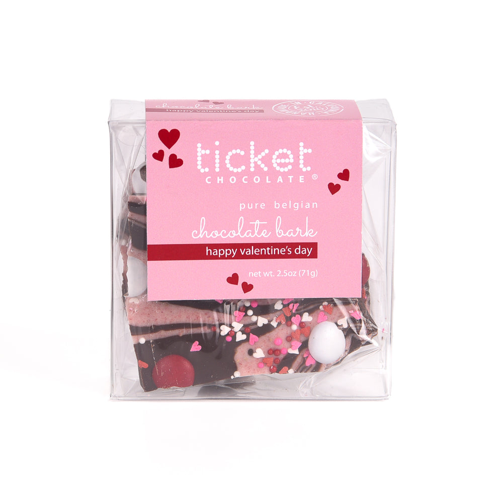 Happy Valentine's Day Strawberry Cheesecake Bark: 2.5 oz