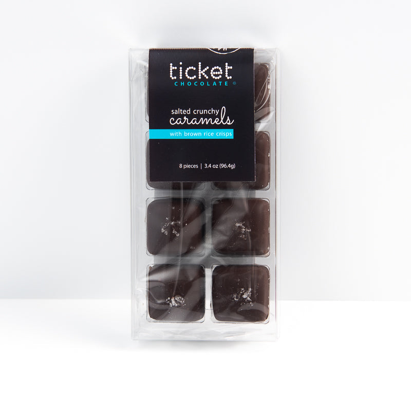 Artisan Chocolate | Gourmet Chocolate | Boutique Chocolate | Belgian Chocolate | Wholesale Chocolate | Chocolate-Covered Caramels | Salted Crunchy | Ticket Chocolate | Gift