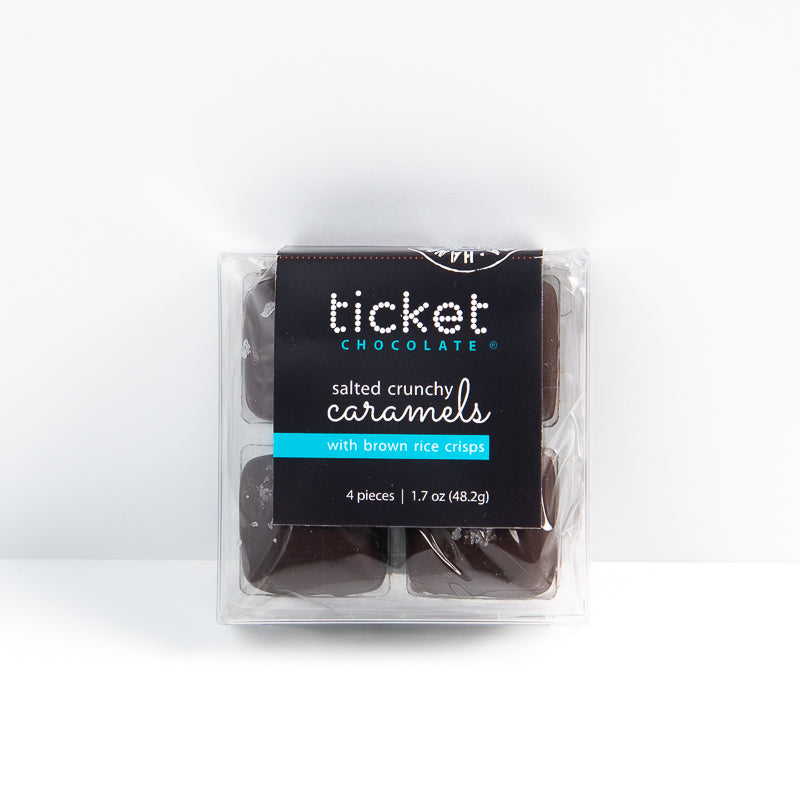 Artisan Chocolate | Gourmet Chocolate | Boutique Chocolate | Belgian Chocolate | Wholesale Chocolate | Chocolate-Covered Caramels  | Salted Crunchy | Ticket Chocolate | Gift
