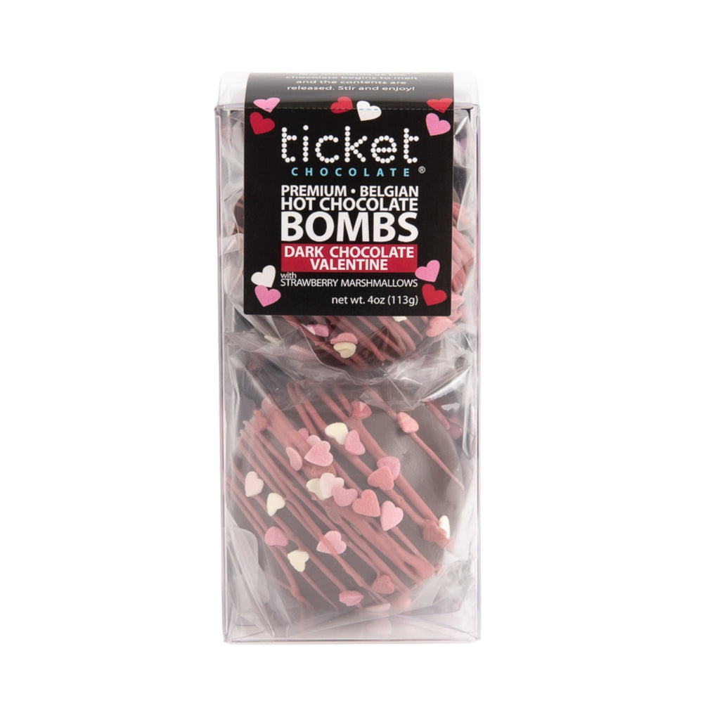 Valentine's Hot Chocolate Bombs: 2-Pack