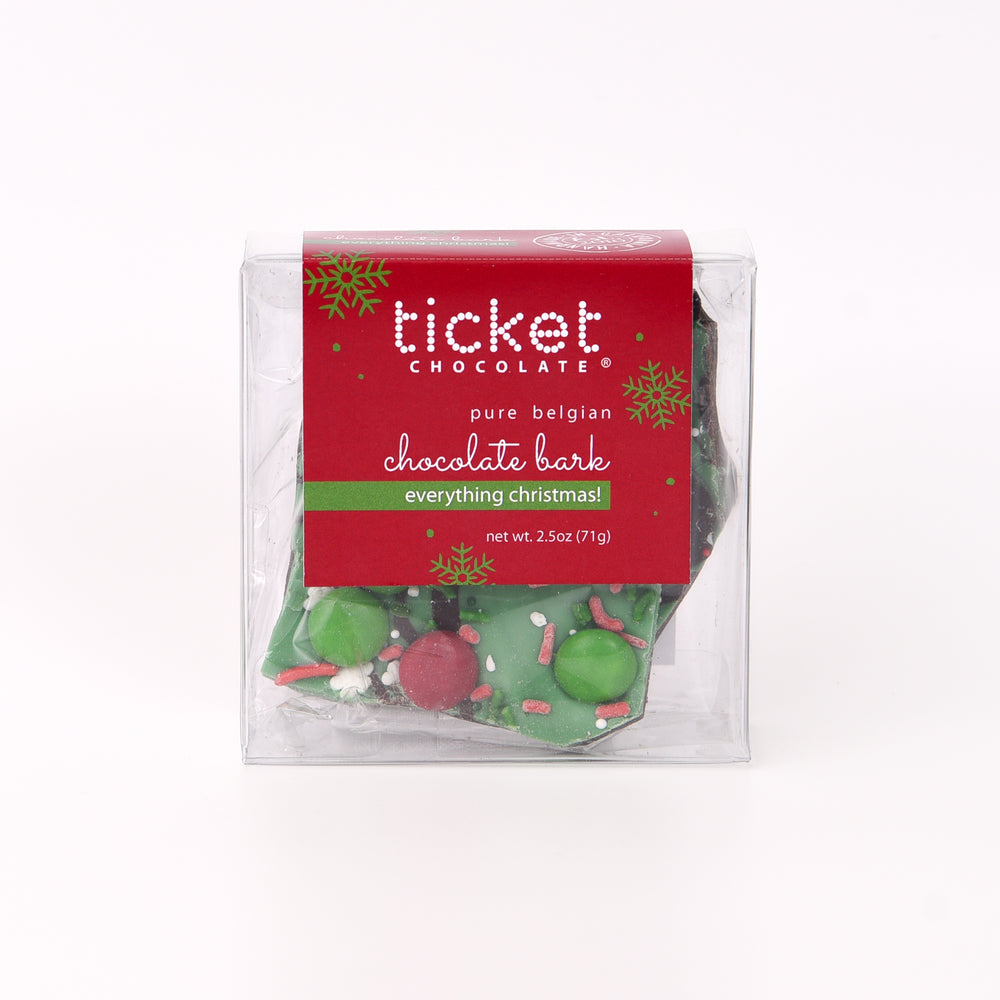 Everything Christmas Bark: Dark & White Chocolate (2.5 oz)