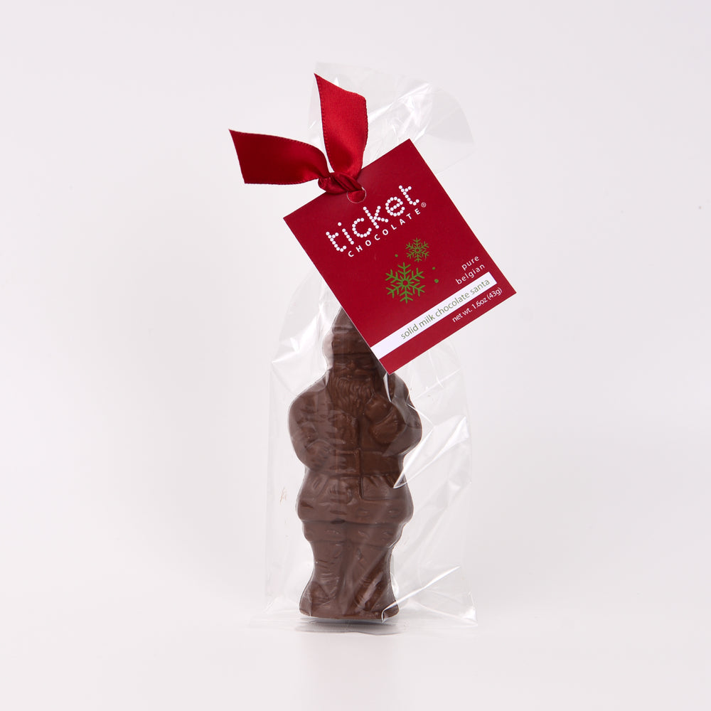 NEW! Winter / Holiday: Christmas Solid Chocolate Santa