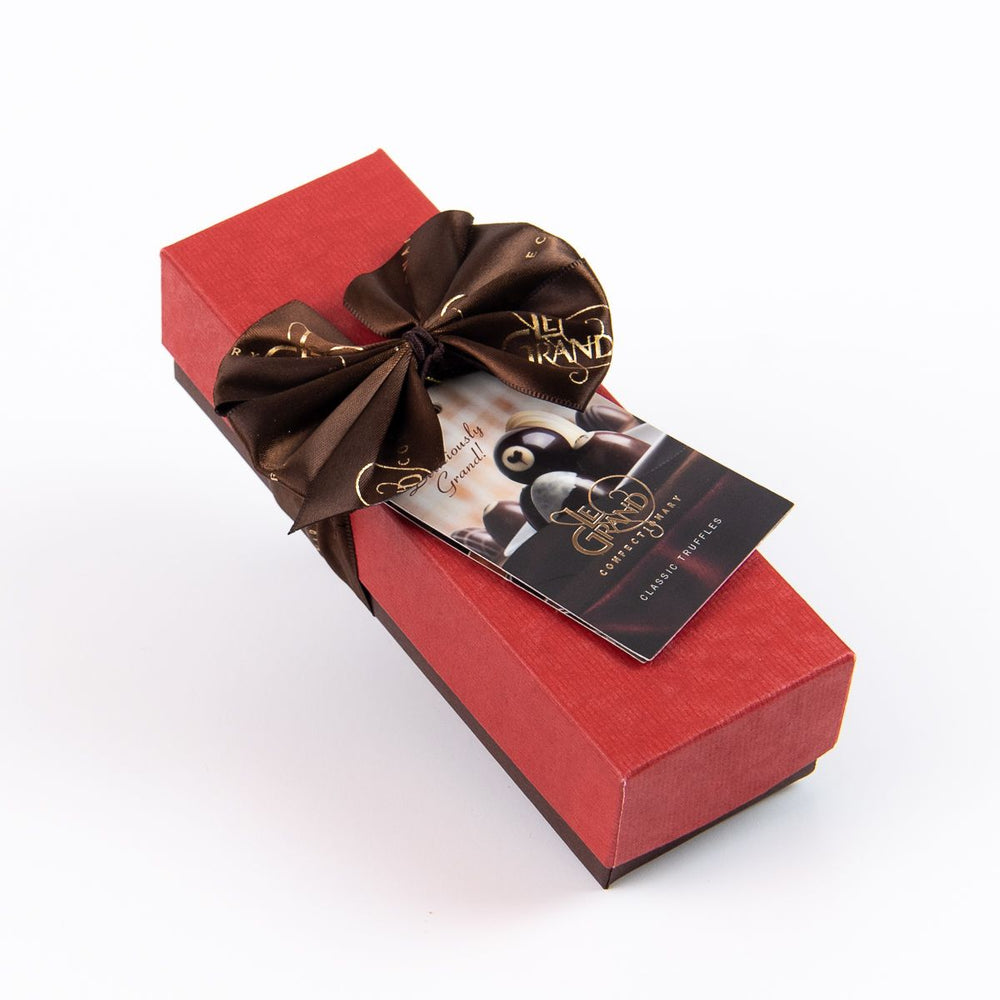 Artisan Chocolate | Gourmet Chocolate | Boutique Chocolate | Belgian Chocolate | Wholesale Chocolate | Le Grand Chocolate Truffles | 3 Piece Gift Box | Ticket Chocolate | Gift