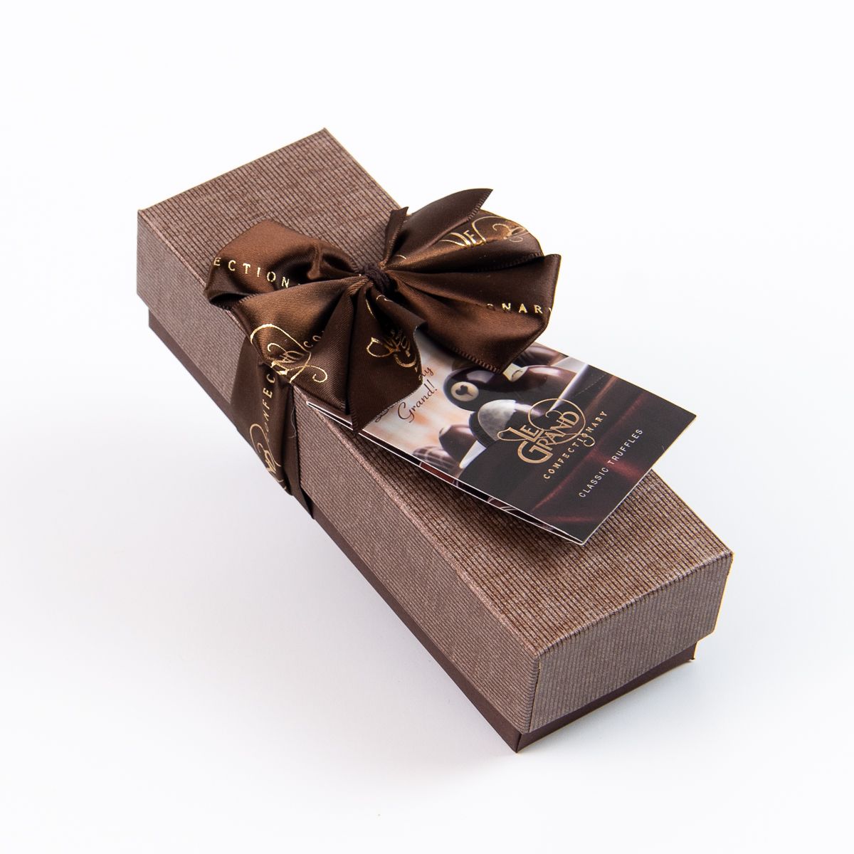 Artisan Chocolate | Gourmet Chocolate | Boutique Chocolate | Belgian Chocolate | Wholesale Chocolate | Le Grand Chocolate Truffles | 3 Piece Gift Box | Ticket Chocolate | Gift