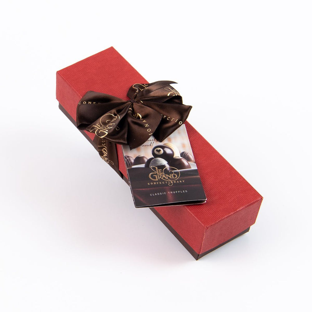  Artisan Chocolate | Gourmet Chocolate | Boutique Chocolate | Belgian Chocolate | Wholesale Chocolate | Le Grand Chocolate Truffles | 4 Piece Gift Box | Ticket Chocolate | Gift