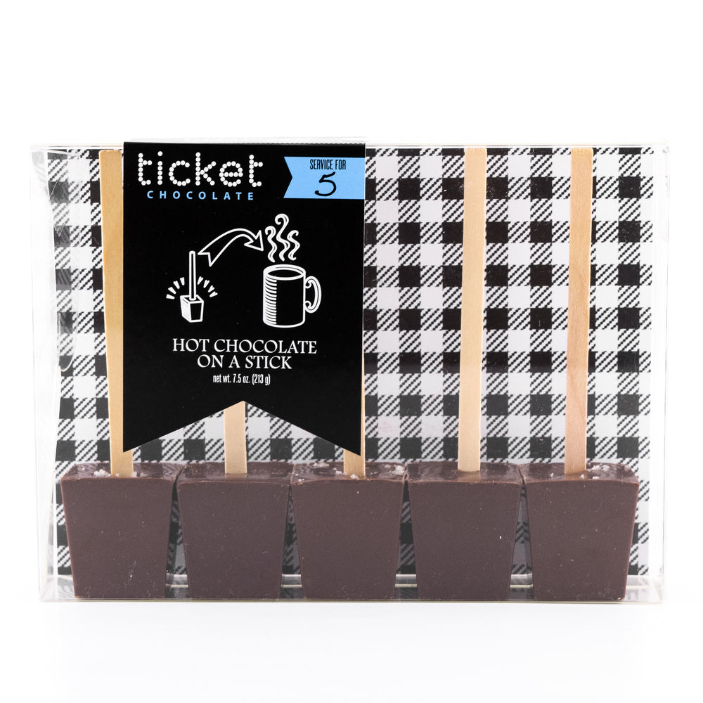 Hot Chocolate on a Stick - Milk Chocolate Lover's 5-Pack