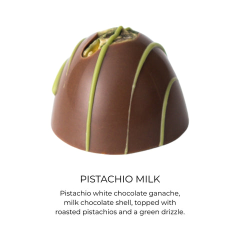 Grand Pistachio Milk Chocolate Truffle