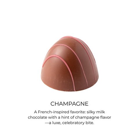 Valentine's Day: Petite Champagne Chocolate Truffles