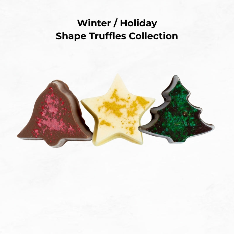 Winter / Holiday: Shape Gourmet Chocolate Truffles