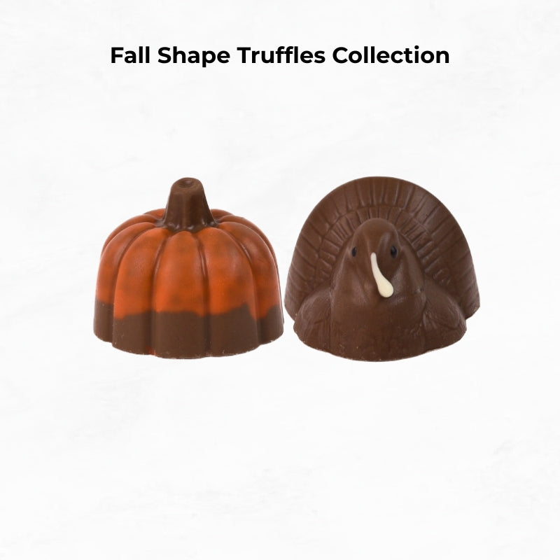 Holiday Shape Gourmet Truffles: Fall