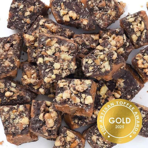 Classic Handcrafted English Toffee with Almonds & Walnuts