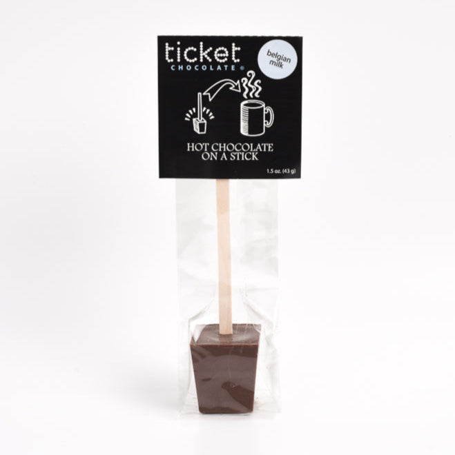 Hot Chocolate on a Stick: Belgian Milk