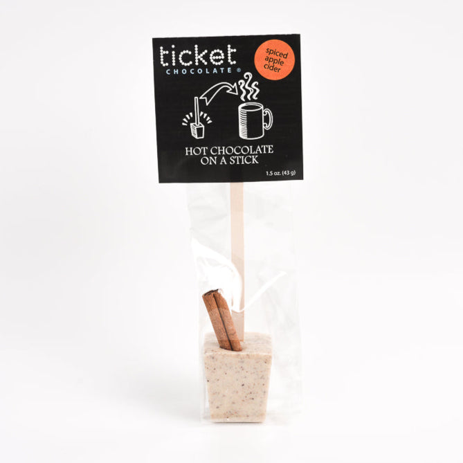 Hot Chocolate on a Stick: Spiced Apple Cider