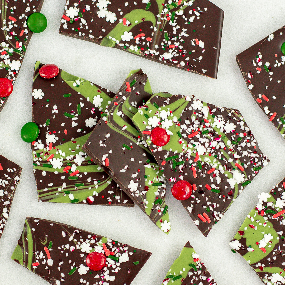 Artisan Chocolate | Gourmet Chocolate | Boutique Chocolate | Belgian Chocolate | Wholesale Chocolate | Chocolate Bark Bulk | Everything Christmas Dark/White | Ticket Chocolate | Gift