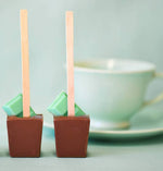 Artisan Chocolate | Gourmet Chocolate | Boutique Chocolate | Belgian Chocolate | Wholesale Chocolate | Hot Chocolate on a Stick | Vanilla Mint | Ticket Chocolate | Gift