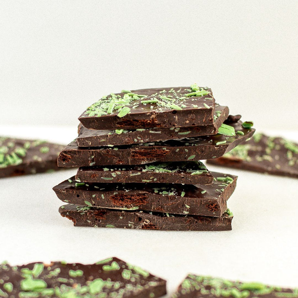 Amazing Dark Chocolate Sea Salt Pumpkin Seed Bark