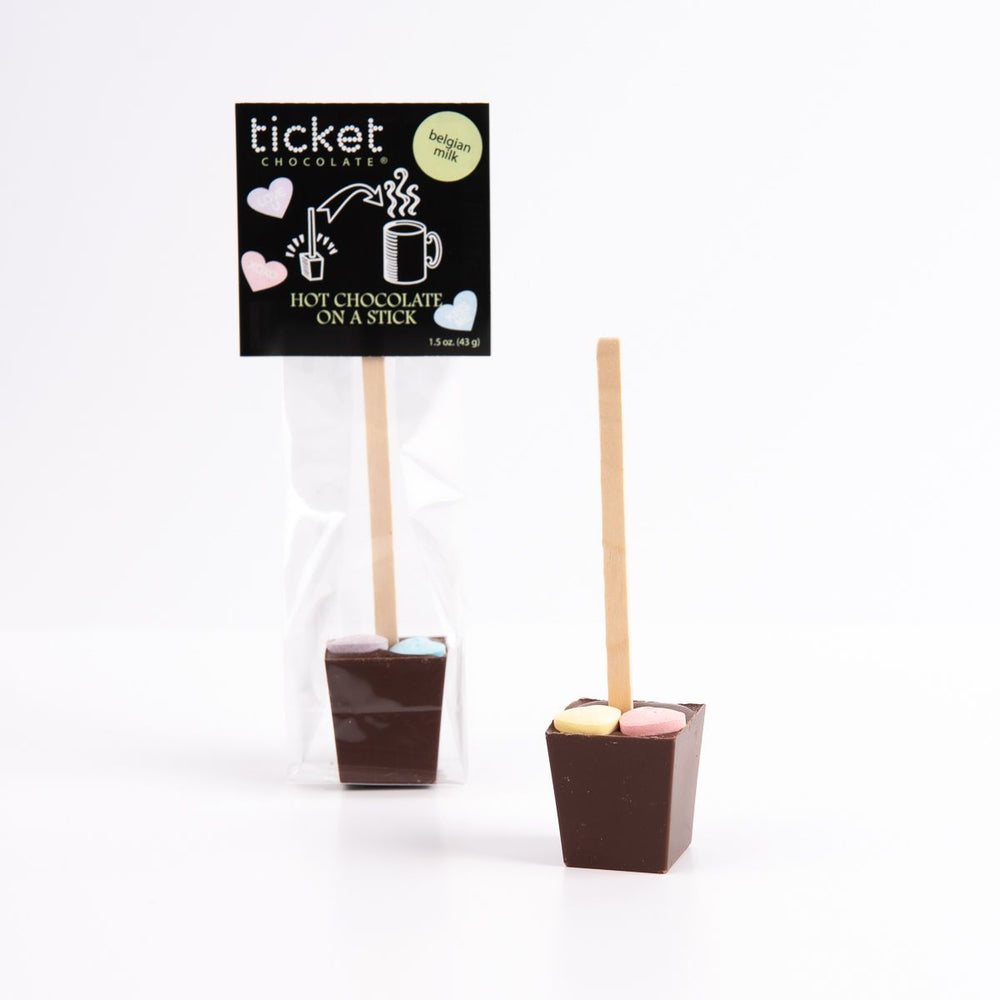 
                        
                          Artisan Chocolate | Gourmet Chocolate | Boutique Chocolate | Belgian Chocolate | Wholesale Chocolate | Hot Chocolate on a Stick | Valentine's Belgian Milk | Ticket Chocolate | Valentine's Day Chocolate | Gift
                        
                      
